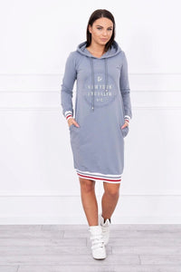 Dress Brooklyn 62095 / – Graphite цвет / color | Lexline Fashion