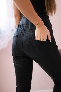 Leggings 9404 / – Black цвет / color | Lexline Fashion