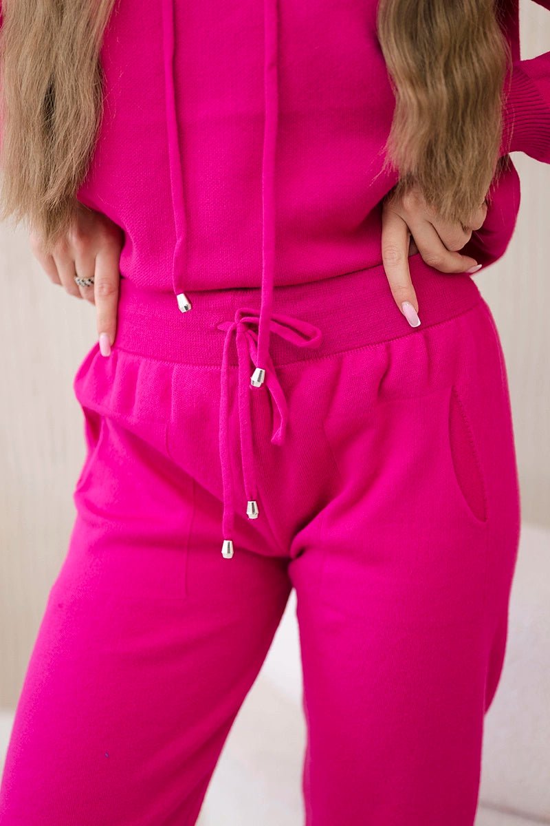 Set of Sweatshirt and Pants 24 - 30 / – Fuchsia цвет / color | Lexline Fashion