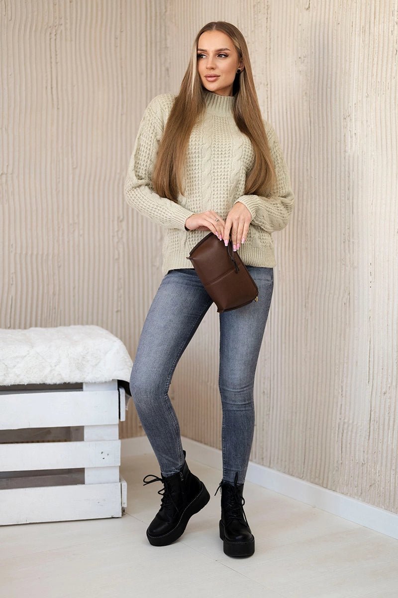 Sweater 24 - 7 / – Black цвет / color | Lexline Fashion