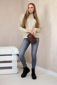 Sweater 24 - 7 / – Black цвет / color | Lexline Fashion