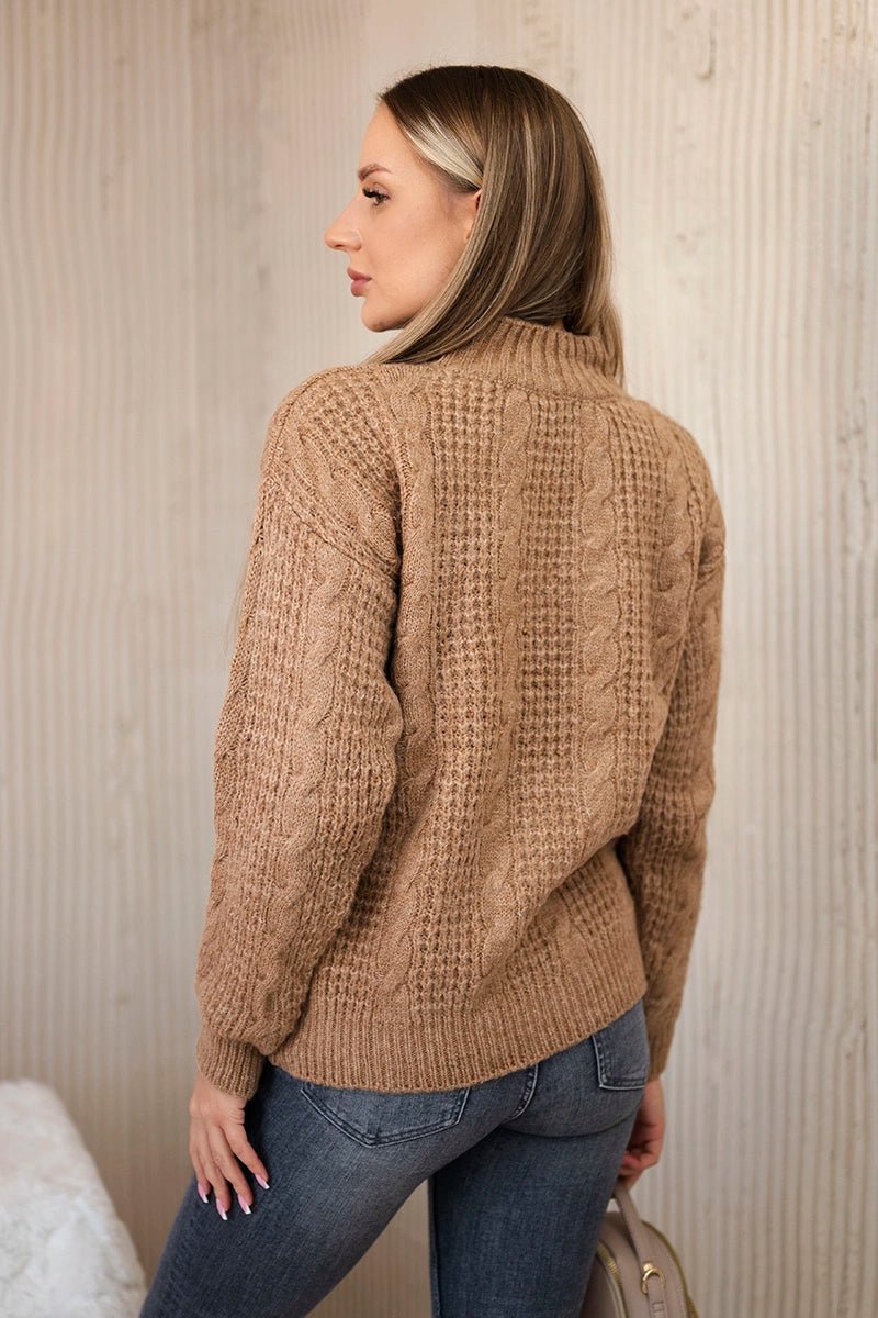 Sweater 24 - 7 / – Camel цвет / color | Lexline Fashion