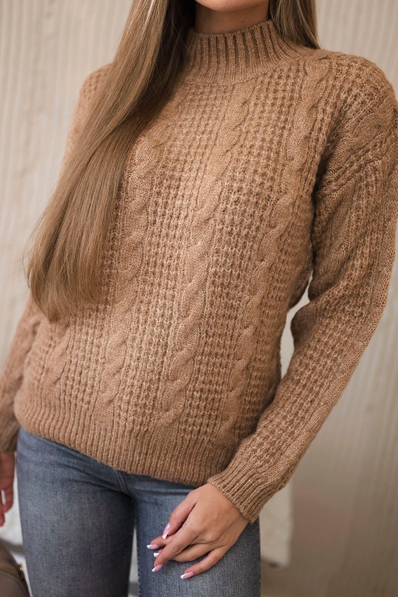 Sweater 24 - 7 / – Camel цвет / color | Lexline Fashion