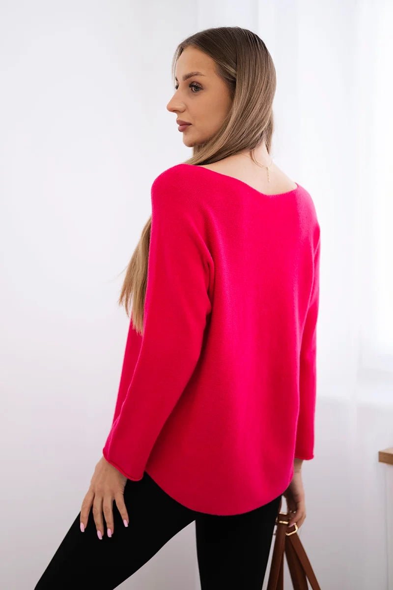 Sweater IT - 64 / – Fuchsia цвет / color | Lexline Fashion