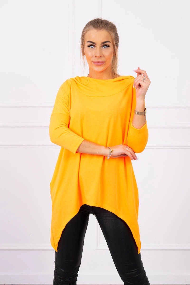 Sweatshirt with a print 9140 / – Green || Neon цвет / color | Lexline Fashion
