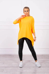 Sweatshirt with a print 9140 / – Green || Neon цвет / color | Lexline Fashion