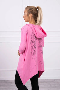 Sweatshirt with a print 9140 / – Mint цвет / color | Lexline Fashion