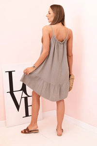 Women's muslin dress with straps T - 70 / – Fango цвет / color | Lexline Fashion