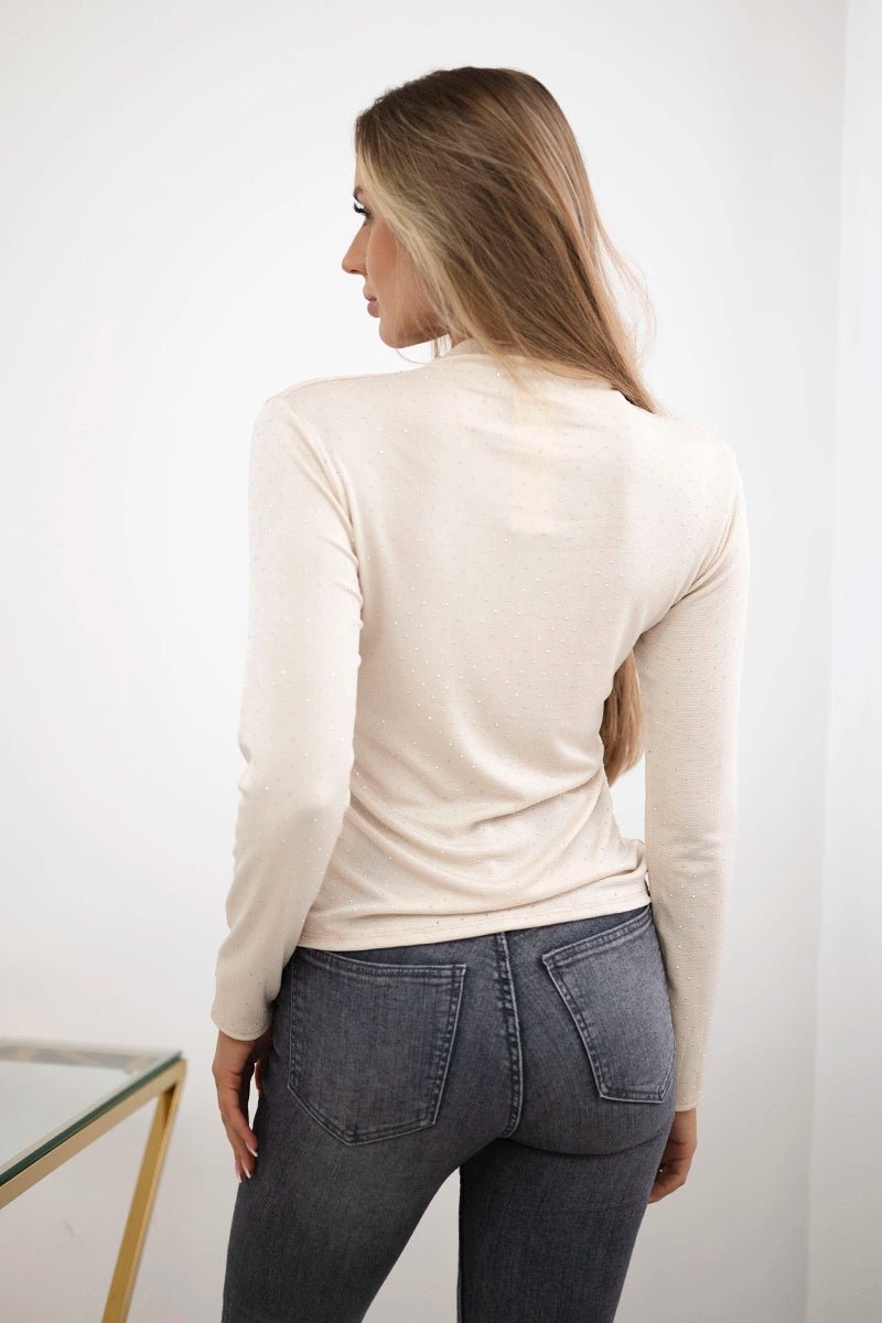 Blouse ART15368 / – Beige цвет / color | Lexline Fashion