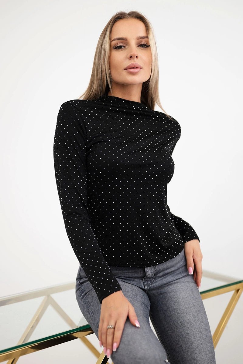 Blouse ART15368 / – Black цвет / color | Lexline Fashion