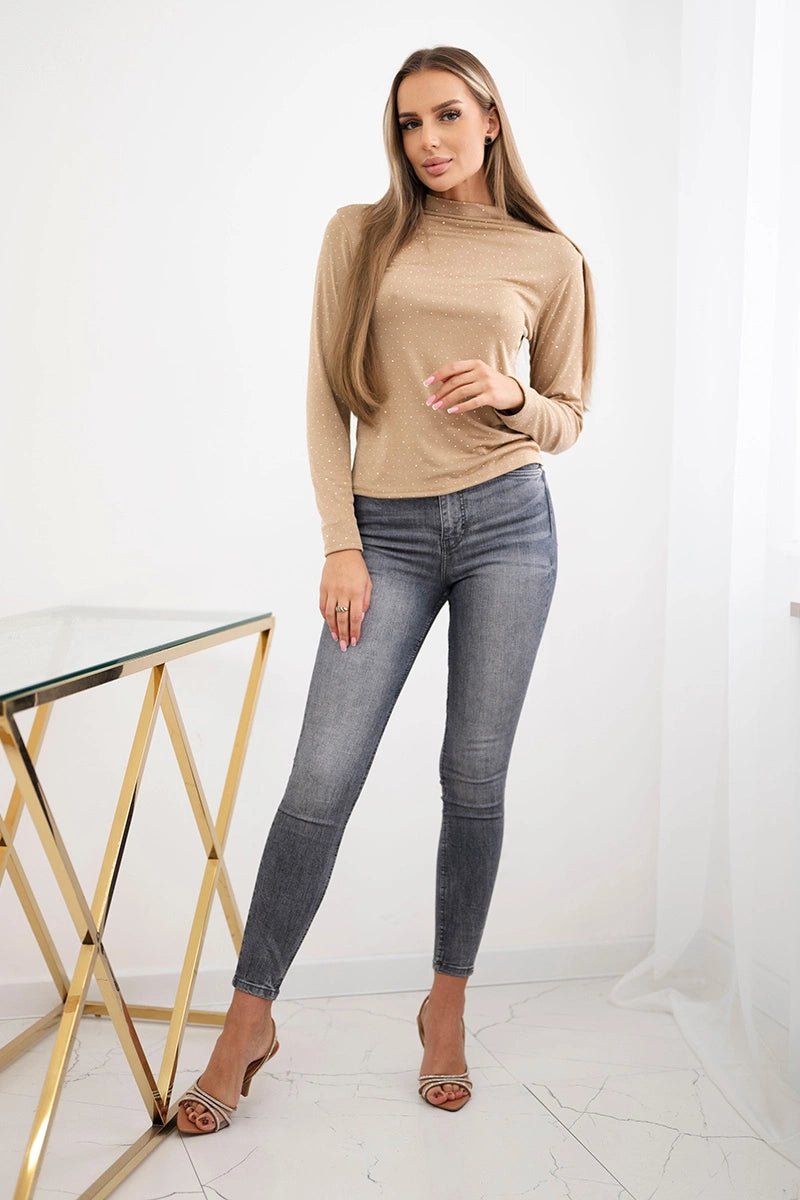 Blouse ART15368 / – Camel цвет / color | Lexline Fashion
