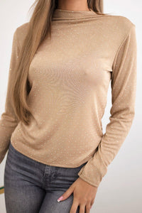 Blouse ART15368 / – Camel цвет / color | Lexline Fashion