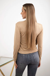 Blouse ART15368 / – Camel цвет / color | Lexline Fashion