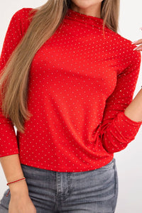 Blouse ART15368 / – Red цвет / color | Lexline Fashion