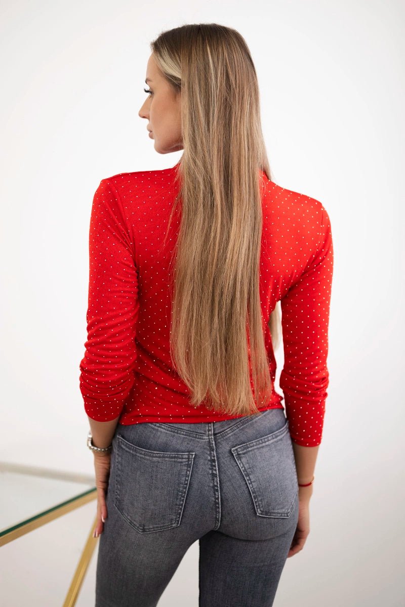 Blouse ART15368 / – Red цвет / color | Lexline Fashion
