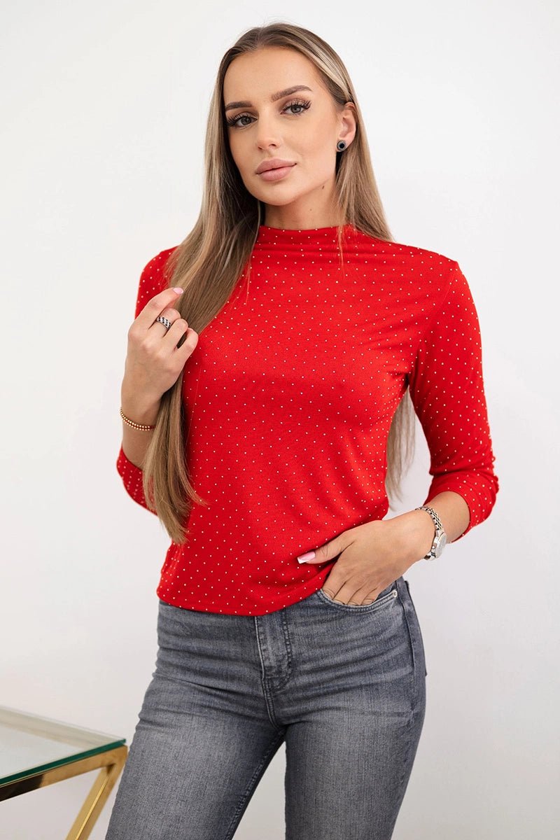 Blouse ART15368 / – Red цвет / color | Lexline Fashion