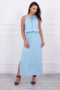 Boho dress 8893 / – Blue цвет / color | Lexline Fashion