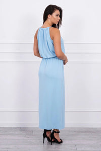 Boho dress 8893 / – Blue цвет / color | Lexline Fashion