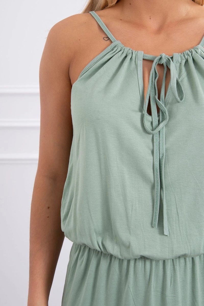 Boho dress 8893 / – Dark || Mint цвет / color | Lexline Fashion