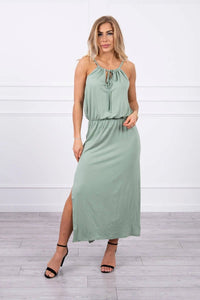 Boho dress 8893 / – Dark || Mint цвет / color | Lexline Fashion
