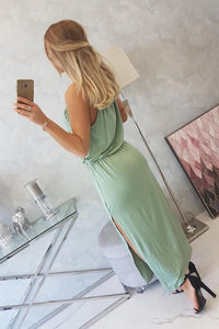 Boho dress 8893 / – Dark || Mint цвет / color | Lexline Fashion