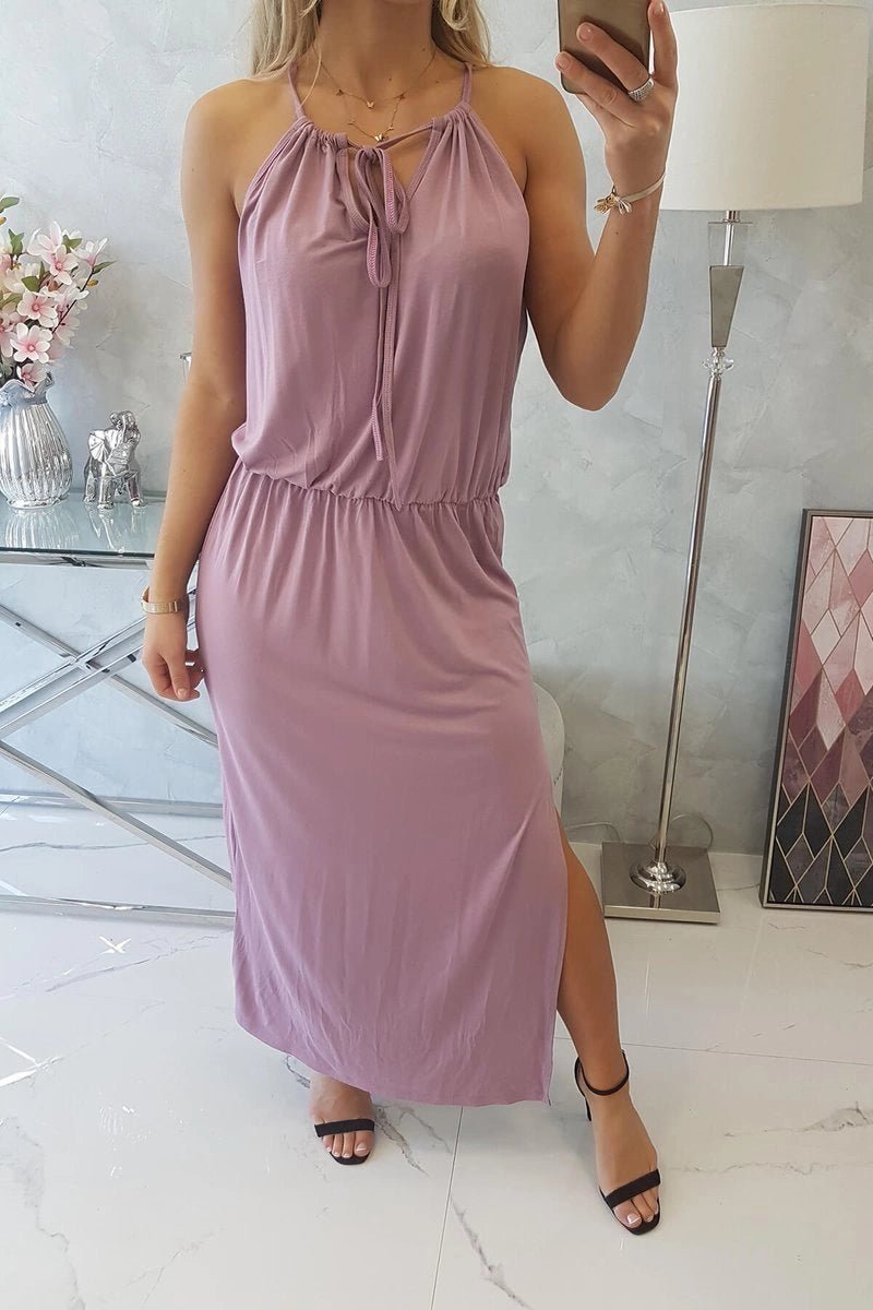 Boho dress 8893 / – Dark || pink цвет / color | Lexline Fashion