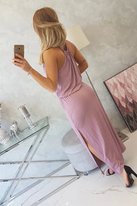 Boho dress 8893 / – Dark || pink цвет / color | Lexline Fashion