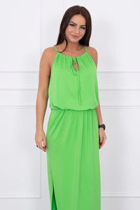 Boho dress 8893 / – Green цвет / color | Lexline Fashion