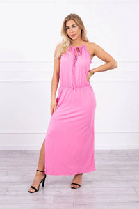 Boho dress 8893 / – Light || Pink цвет / color | Lexline Fashion