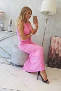 Boho dress 8893 / – Light || Pink цвет / color | Lexline Fashion