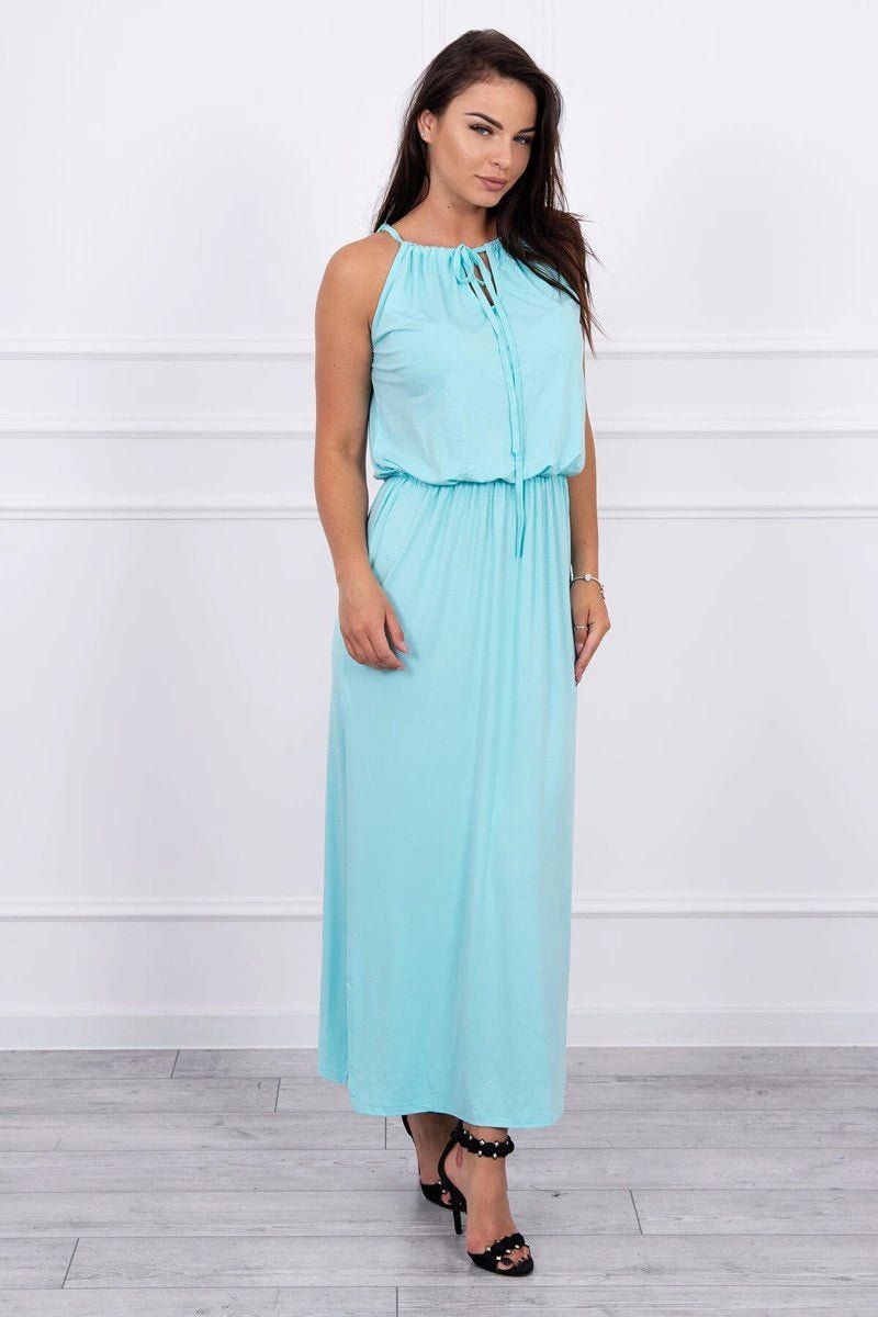 Boho dress 8893 / – Mint цвет / color | Lexline Fashion