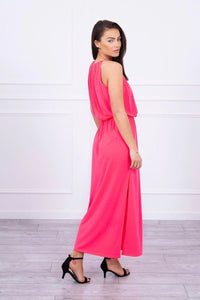 Boho dress 8893 / – Neon pink цвет / color | Lexline Fashion
