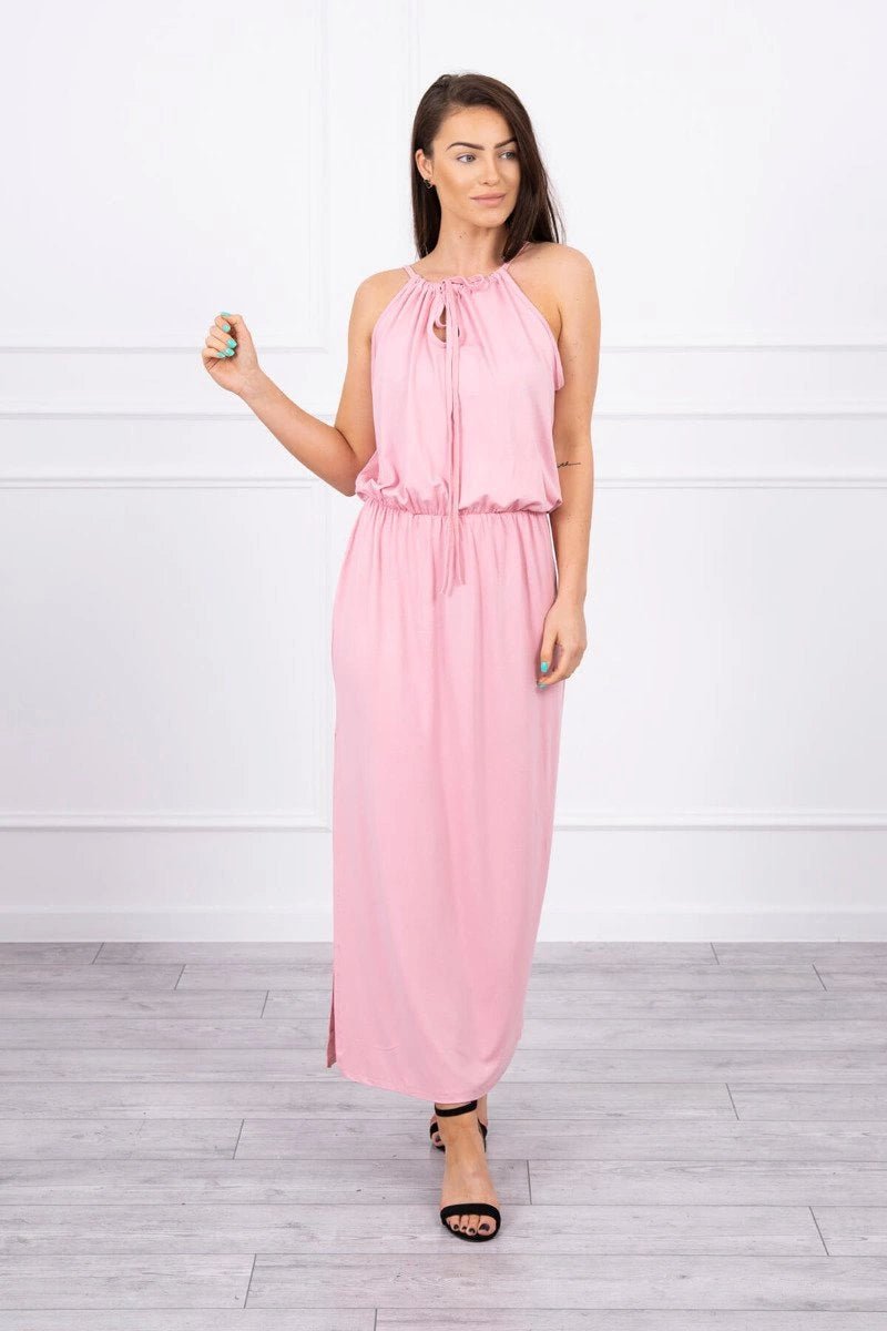 Boho dress 8893 / – Powder цвет / color | Lexline Fashion
