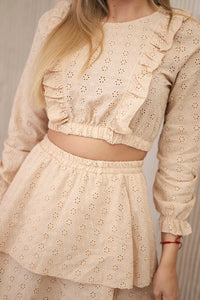 Boho dress 9254 / – Beige цвет / color | Lexline Fashion