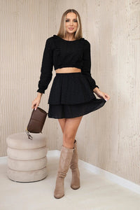 Boho dress 9254 / – Black цвет / color | Lexline Fashion