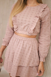 Boho dress 9254 / – Cappuccino цвет / color | Lexline Fashion
