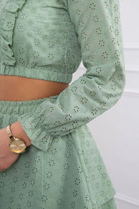 Boho dress 9254 / – Dark || Mint цвет / color | Lexline Fashion