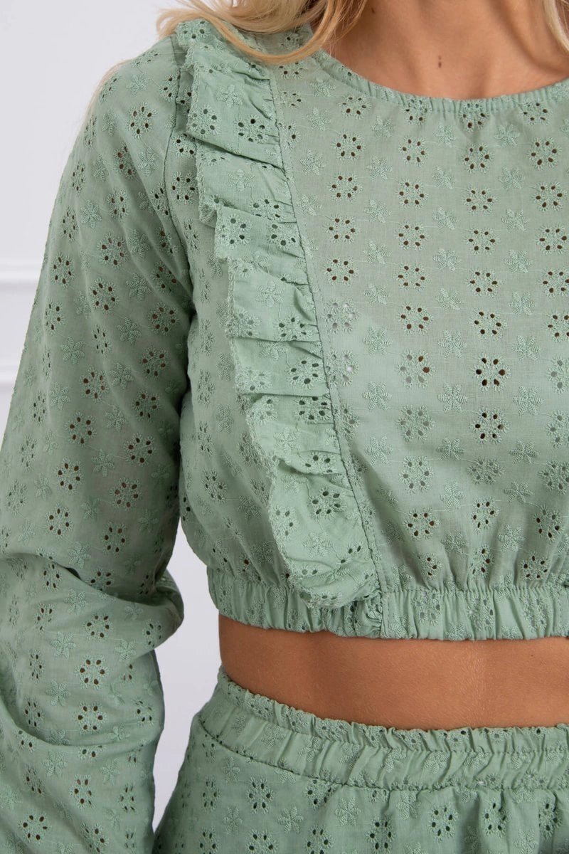 Boho dress 9254 / – Dark || Mint цвет / color | Lexline Fashion