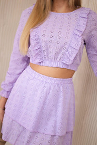 Boho dress 9254 / – Purple цвет / color | Lexline Fashion