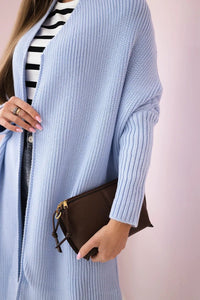 Cardigan 2019 - 13 / – Blue цвет / color | Lexline Fashion