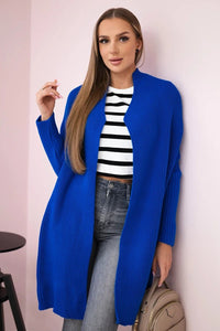 Cardigan 2019 - 13 / – Blue cornflower цвет / color | Lexline Fashion