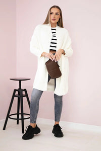 Cardigan 2019 - 13 / – Ecru цвет / color | Lexline Fashion
