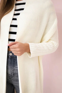 Cardigan 2019 - 13 / – Ecru цвет / color | Lexline Fashion