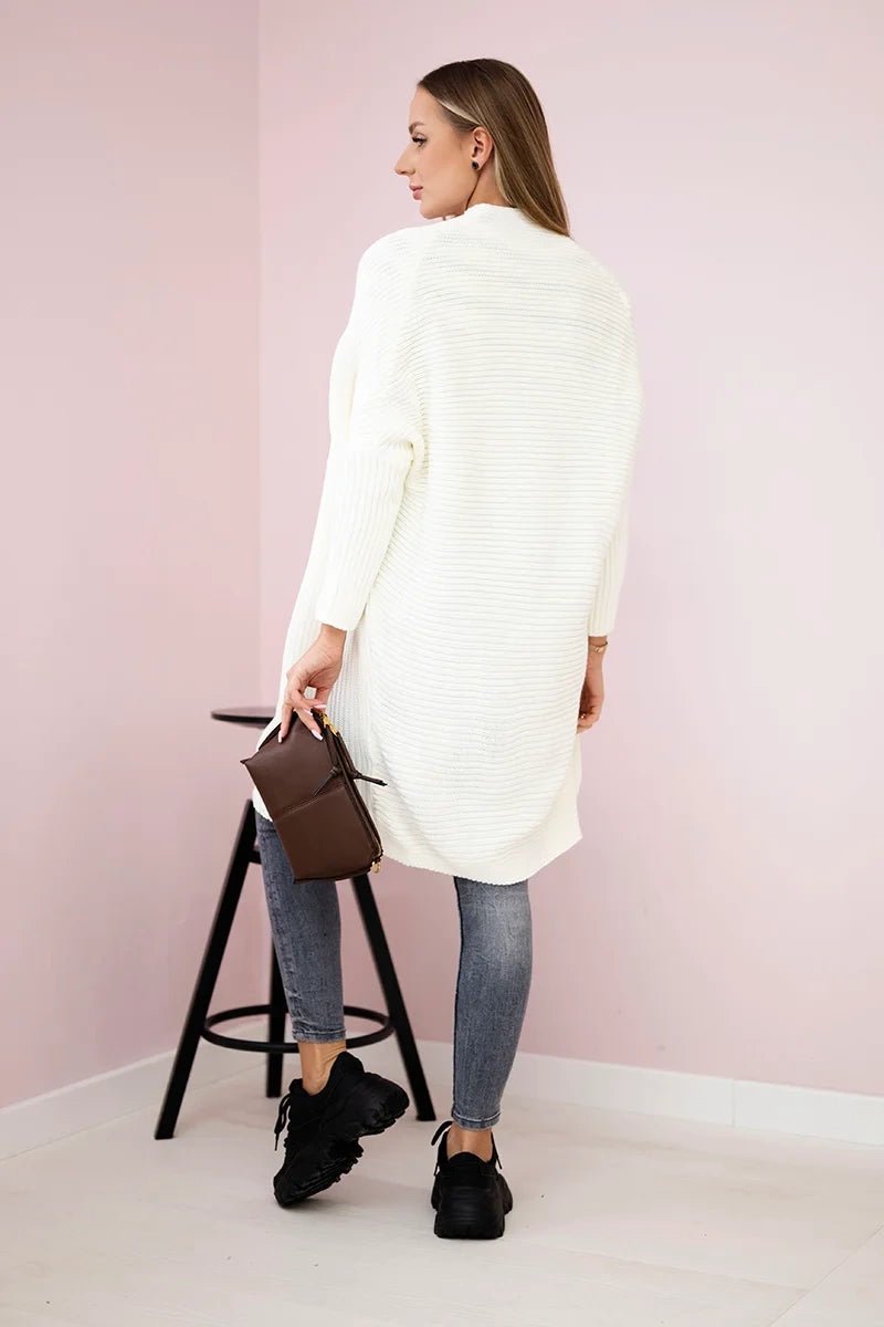 Cardigan 2019 - 13 / – Ecru цвет / color | Lexline Fashion