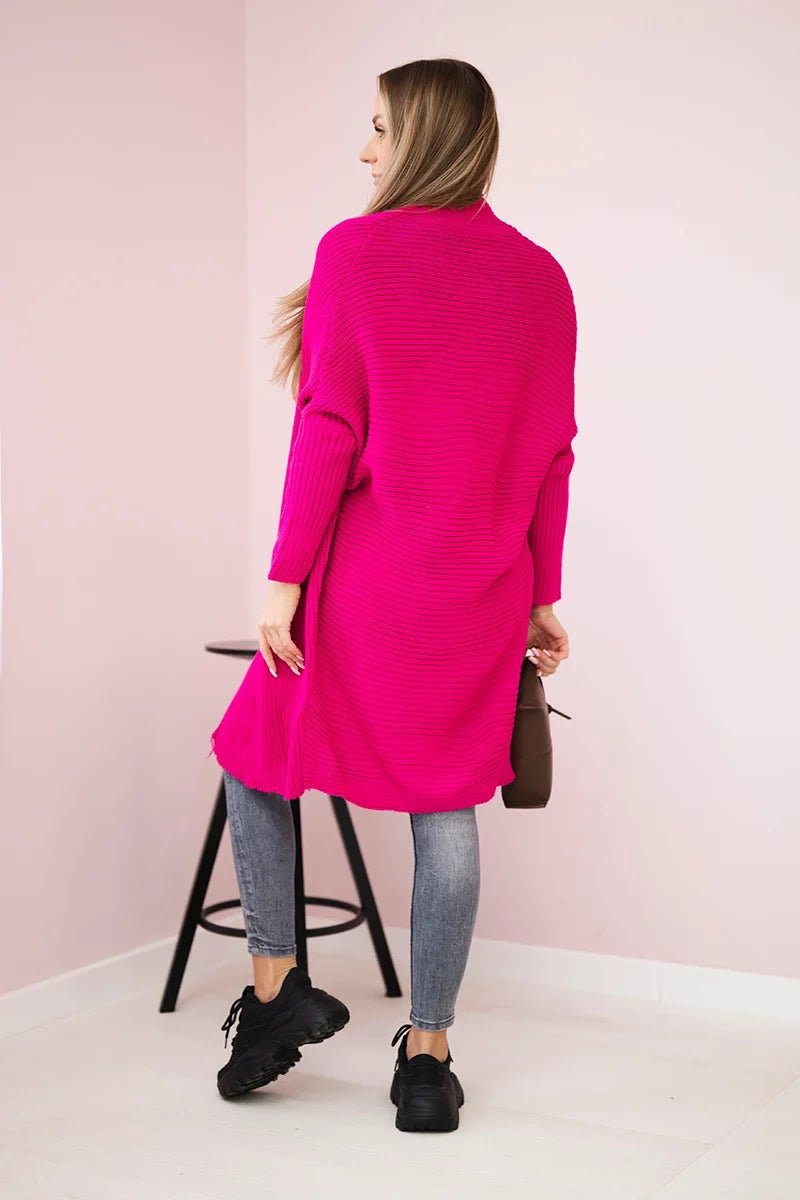 Cardigan 2019 - 13 / – Fuchsia цвет / color | Lexline Fashion