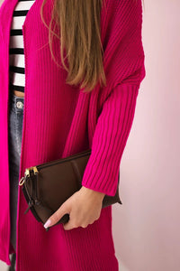 Cardigan 2019 - 13 / – Fuchsia цвет / color | Lexline Fashion