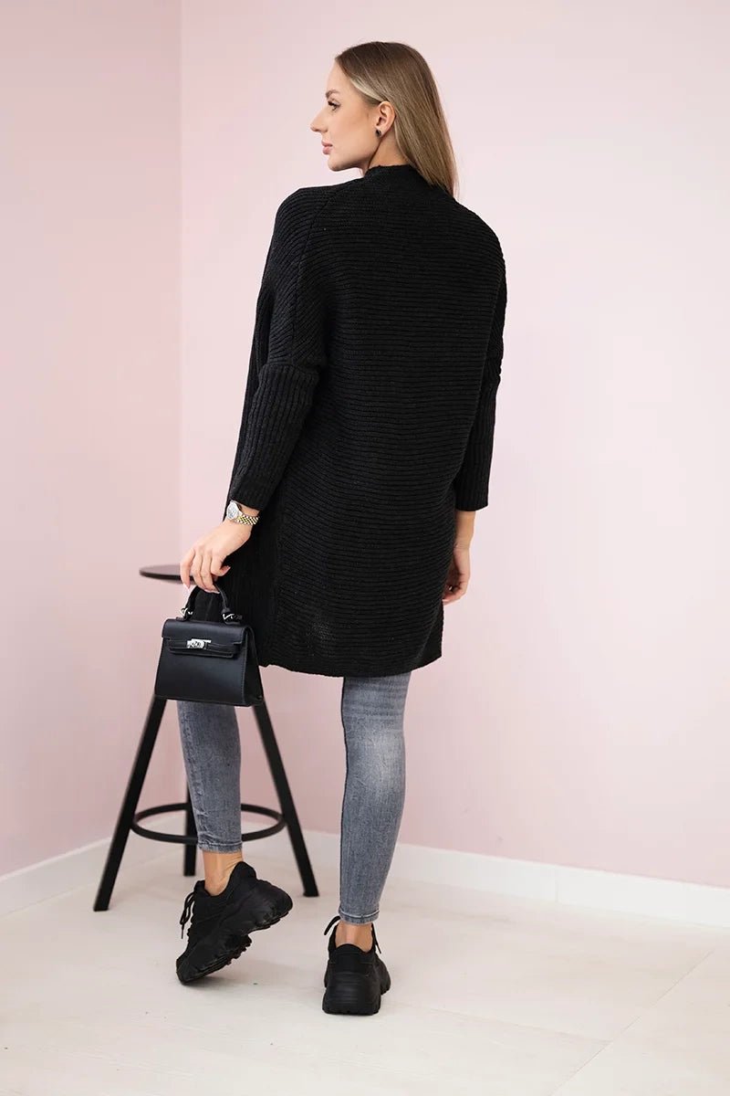 Cardigan 2019 - 13 / – Graphite цвет / color | Lexline Fashion