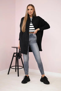 Cardigan 2019 - 13 / – Graphite цвет / color | Lexline Fashion