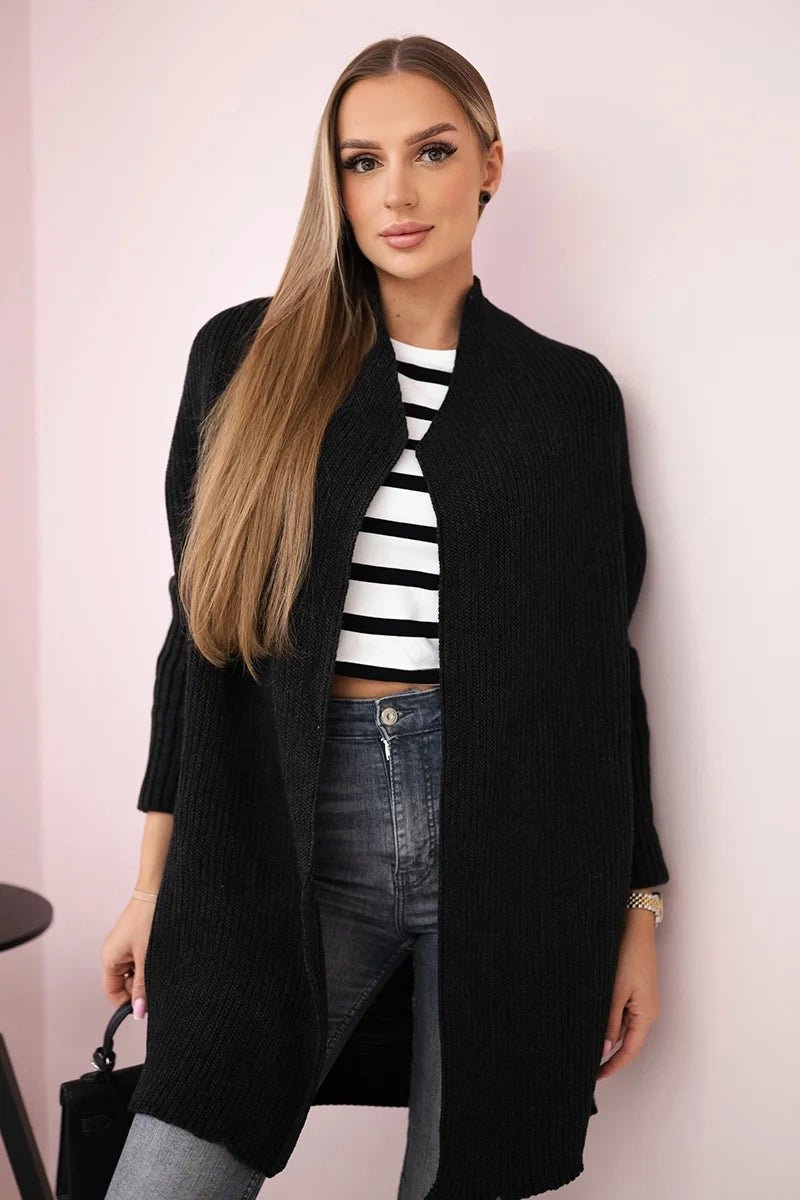 Cardigan 2019 - 13 / – Graphite цвет / color | Lexline Fashion