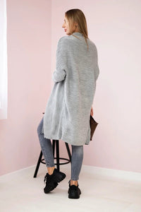 Cardigan 2019 - 13 / – Gray || Light цвет / color | Lexline Fashion